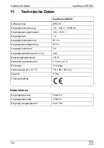 Preview for 12 page of Dometic GROUP WAECO CoolPower MPS35 Installation And Operating Manual