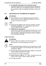 Preview for 24 page of Dometic GROUP WAECO CoolPower MPS35 Installation And Operating Manual