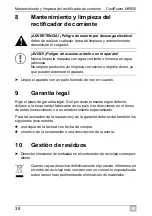 Preview for 38 page of Dometic GROUP WAECO CoolPower MPS35 Installation And Operating Manual