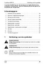 Preview for 49 page of Dometic GROUP WAECO CoolPower MPS35 Installation And Operating Manual