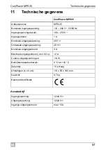 Preview for 57 page of Dometic GROUP WAECO CoolPower MPS35 Installation And Operating Manual