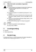 Preview for 61 page of Dometic GROUP WAECO CoolPower MPS35 Installation And Operating Manual