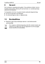 Preview for 65 page of Dometic GROUP WAECO CoolPower MPS35 Installation And Operating Manual