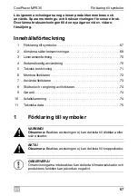 Preview for 67 page of Dometic GROUP WAECO CoolPower MPS35 Installation And Operating Manual