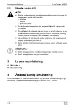 Preview for 70 page of Dometic GROUP WAECO CoolPower MPS35 Installation And Operating Manual