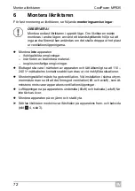 Preview for 72 page of Dometic GROUP WAECO CoolPower MPS35 Installation And Operating Manual