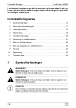 Preview for 76 page of Dometic GROUP WAECO CoolPower MPS35 Installation And Operating Manual