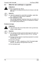 Preview for 78 page of Dometic GROUP WAECO CoolPower MPS35 Installation And Operating Manual