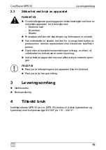 Preview for 79 page of Dometic GROUP WAECO CoolPower MPS35 Installation And Operating Manual