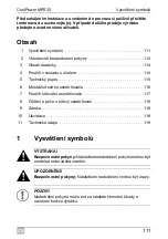 Preview for 111 page of Dometic GROUP WAECO CoolPower MPS35 Installation And Operating Manual