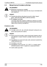 Preview for 113 page of Dometic GROUP WAECO CoolPower MPS35 Installation And Operating Manual