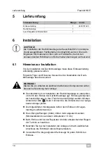 Preview for 14 page of Dometic GROUP WAECO FreshAir HDE Series Installation And Operating Manual