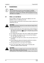 Preview for 28 page of Dometic GROUP WAECO FreshAir HDE Series Installation And Operating Manual