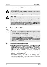 Preview for 42 page of Dometic GROUP WAECO FreshAir HDE Series Installation And Operating Manual