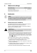 Preview for 54 page of Dometic GROUP WAECO FreshAir HDE Series Installation And Operating Manual