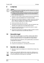 Preview for 61 page of Dometic GROUP WAECO FreshAir HDE Series Installation And Operating Manual