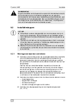 Preview for 83 page of Dometic GROUP WAECO FreshAir HDE Series Installation And Operating Manual