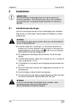 Preview for 108 page of Dometic GROUP WAECO FreshAir HDE Series Installation And Operating Manual