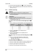 Preview for 111 page of Dometic GROUP WAECO FreshAir HDE Series Installation And Operating Manual