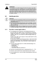 Preview for 122 page of Dometic GROUP WAECO FreshAir HDE Series Installation And Operating Manual