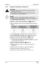 Preview for 206 page of Dometic GROUP WAECO FreshAir HDE Series Installation And Operating Manual