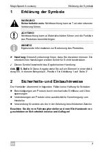 Preview for 7 page of Dometic GROUP WAECO MagicSpeed MS-BE3 Installation And Operating Manual