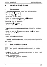 Preview for 24 page of Dometic GROUP WAECO MagicSpeed MS-BE3 Installation And Operating Manual