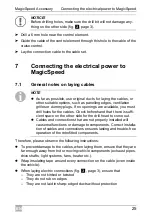 Preview for 25 page of Dometic GROUP WAECO MagicSpeed MS-BE3 Installation And Operating Manual