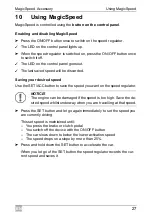 Preview for 27 page of Dometic GROUP WAECO MagicSpeed MS-BE3 Installation And Operating Manual