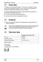 Preview for 29 page of Dometic GROUP WAECO MagicSpeed MS-BE3 Installation And Operating Manual