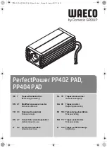 Preview for 1 page of Dometic GROUP Waeco PerfectPower PP402 PAD Instruction Manual