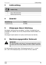 Preview for 13 page of Dometic GROUP WAECO SinePower MSI924M Installation And Operating Manual