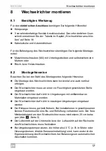 Preview for 17 page of Dometic GROUP WAECO SinePower MSI924M Installation And Operating Manual