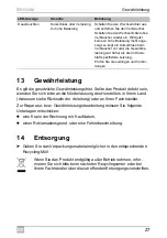 Preview for 27 page of Dometic GROUP WAECO SinePower MSI924M Installation And Operating Manual