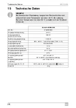 Preview for 28 page of Dometic GROUP WAECO SinePower MSI924M Installation And Operating Manual