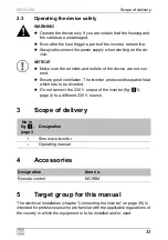 Preview for 33 page of Dometic GROUP WAECO SinePower MSI924M Installation And Operating Manual