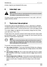 Preview for 34 page of Dometic GROUP WAECO SinePower MSI924M Installation And Operating Manual