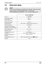 Preview for 48 page of Dometic GROUP WAECO SinePower MSI924M Installation And Operating Manual