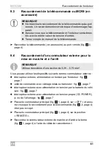 Preview for 61 page of Dometic GROUP WAECO SinePower MSI924M Installation And Operating Manual