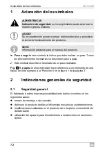 Preview for 72 page of Dometic GROUP WAECO SinePower MSI924M Installation And Operating Manual