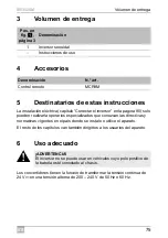 Preview for 75 page of Dometic GROUP WAECO SinePower MSI924M Installation And Operating Manual