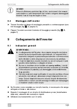 Preview for 101 page of Dometic GROUP WAECO SinePower MSI924M Installation And Operating Manual