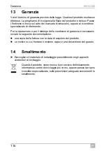 Preview for 110 page of Dometic GROUP WAECO SinePower MSI924M Installation And Operating Manual