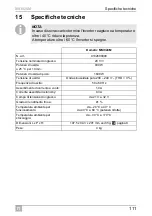 Preview for 111 page of Dometic GROUP WAECO SinePower MSI924M Installation And Operating Manual