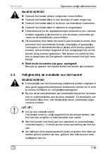 Preview for 115 page of Dometic GROUP WAECO SinePower MSI924M Installation And Operating Manual