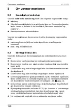 Preview for 120 page of Dometic GROUP WAECO SinePower MSI924M Installation And Operating Manual