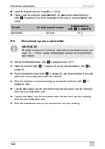 Preview for 122 page of Dometic GROUP WAECO SinePower MSI924M Installation And Operating Manual