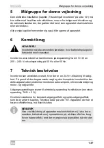 Preview for 137 page of Dometic GROUP WAECO SinePower MSI924M Installation And Operating Manual