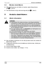 Preview for 161 page of Dometic GROUP WAECO SinePower MSI924M Installation And Operating Manual