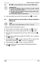 Preview for 203 page of Dometic GROUP WAECO SinePower MSI924M Installation And Operating Manual